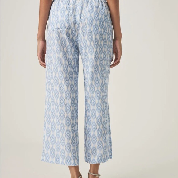 NWT Splendid Angie Ikat Crop Wide Leg Pant M - Picture 5 of 6